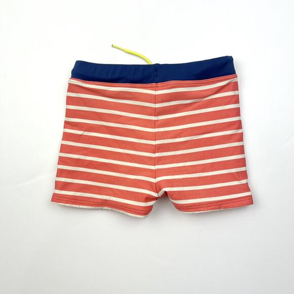 Baby Boden Striped Swim Trunks - Picture 5 of 5